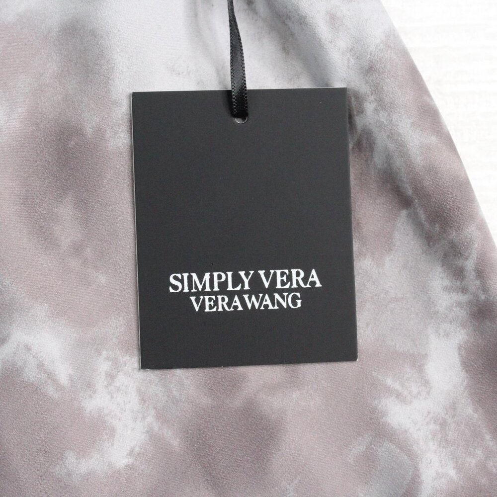 NWT Simply Vera Size XL Vera Wang Modern Multicolored Stretch Skirt Romantic - Picture 6 of 9